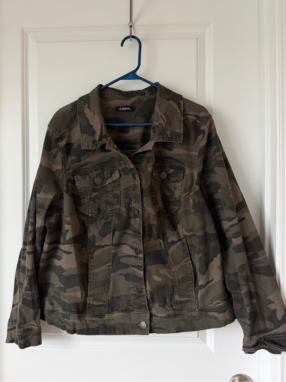 d.jeans Camo Utility Jacket - Women
